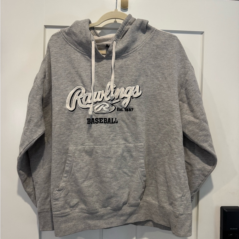Rawlings Light Gray Hoodie
